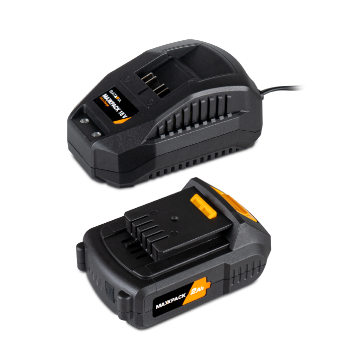 BATAVIA Maxxpack 18 Volt Akku 2 Ah und Ladegerät im Set